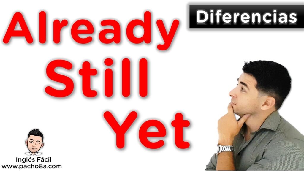 Ejercicios de already y yet en inglés