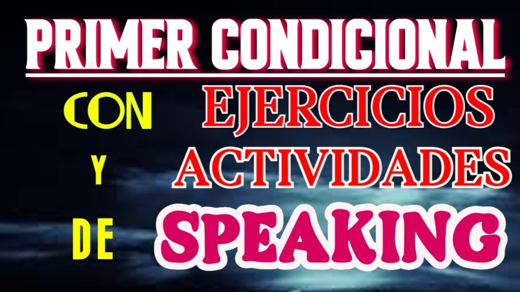 Ejercicios de primer condicional en inglés online