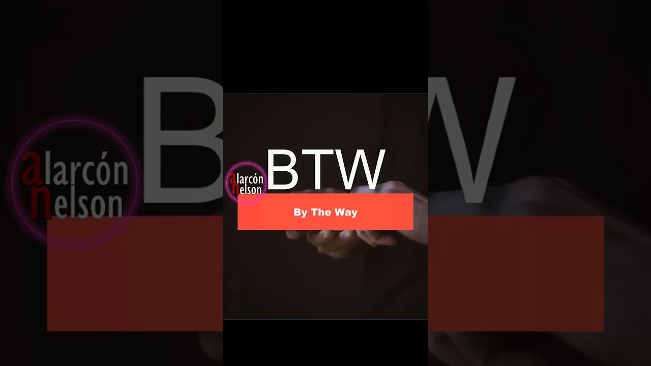 Qué significa BTW en redes sociales