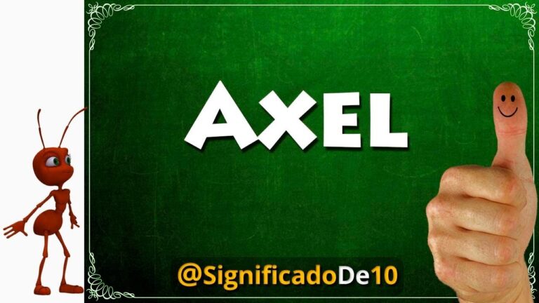 Qué significa Axel