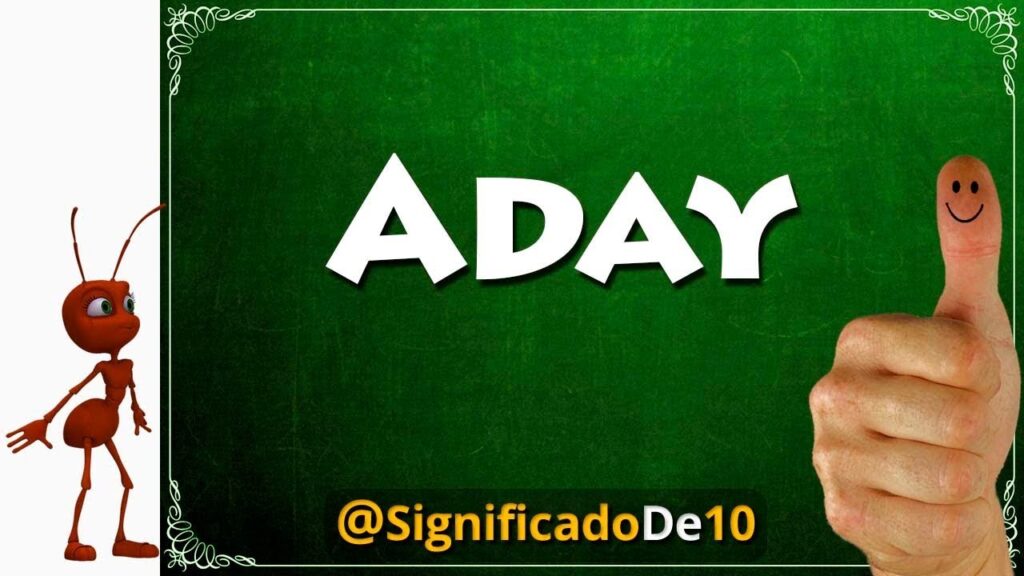 Qué significa aday