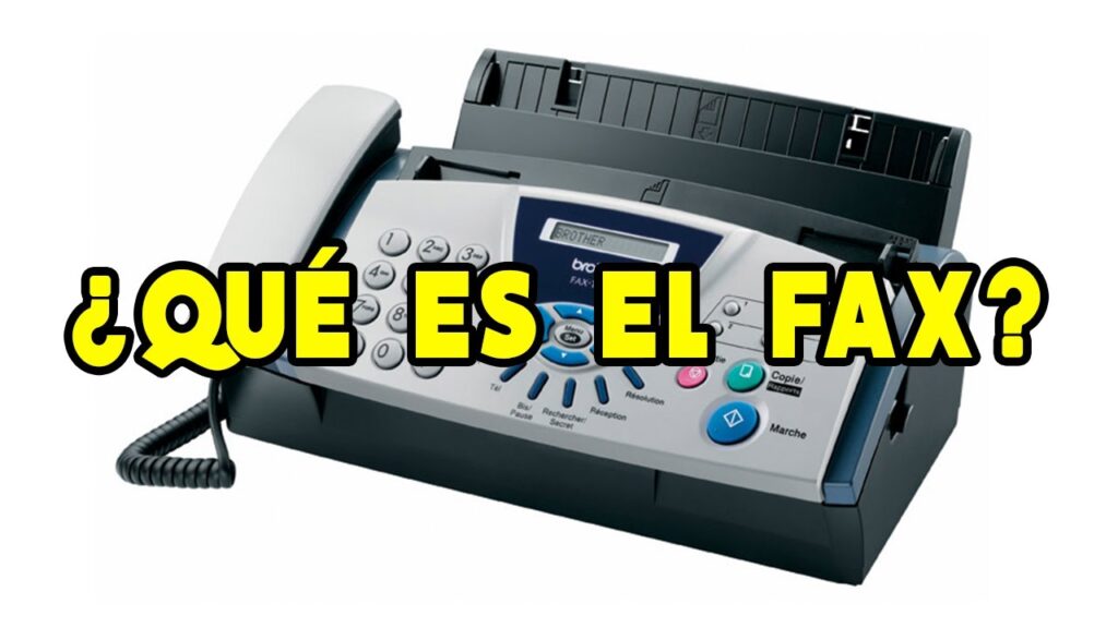 Qué significa fax